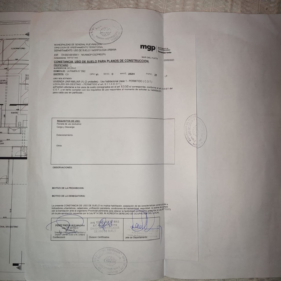 GALPON CON 2 DEPARTAMENTOS EN TERRENO PROPIO EN BARRIO SAN JUAN